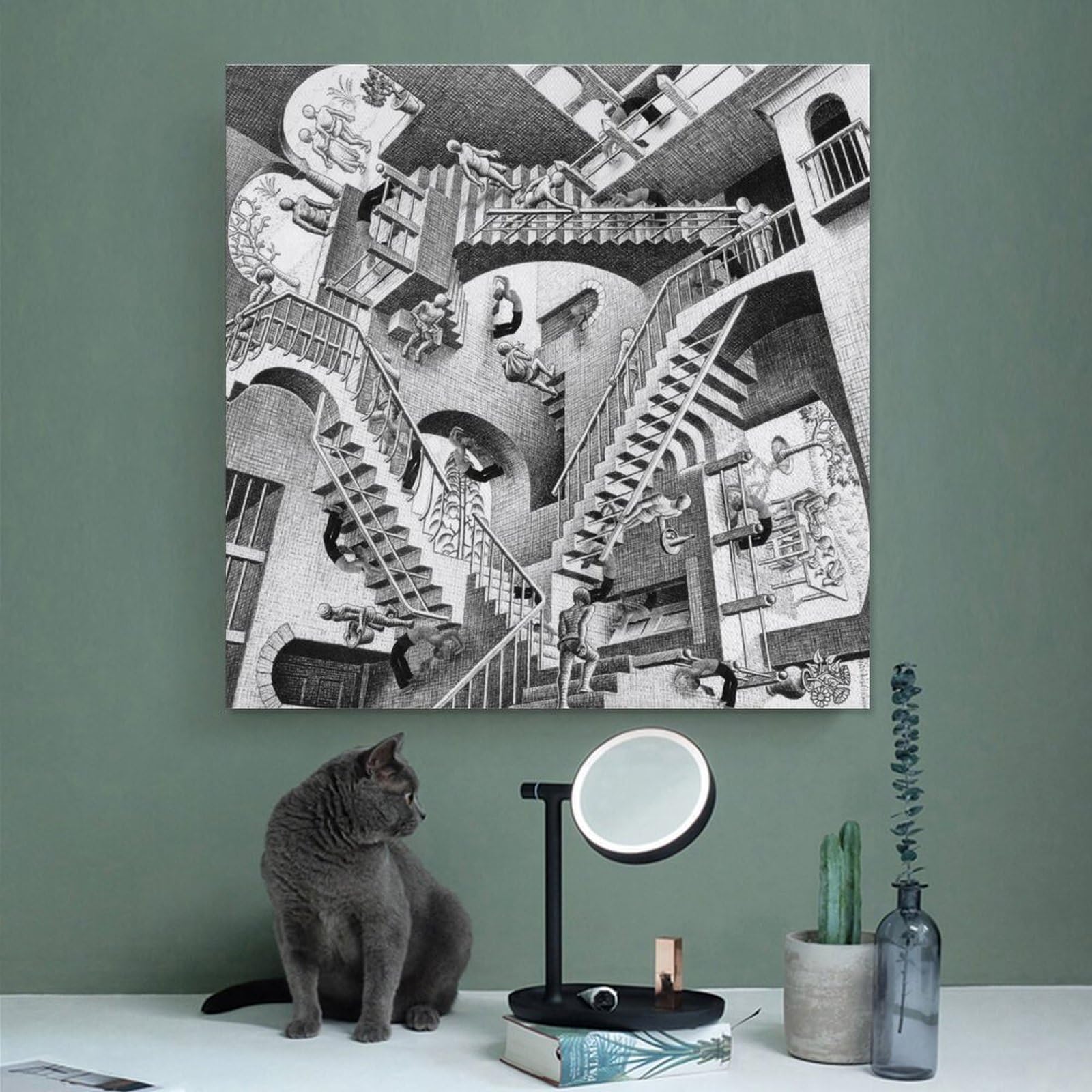 Amazon.co.jp: Maurits Escher作品ポスターマウリッツ・エッシャー偉大